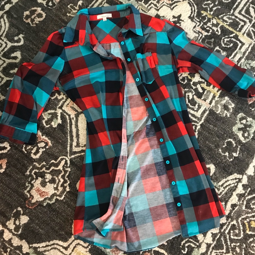 Button up dress